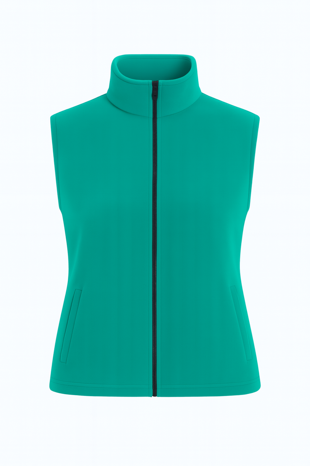 Vesta fleece femei turcoaz - BLUGHE 2